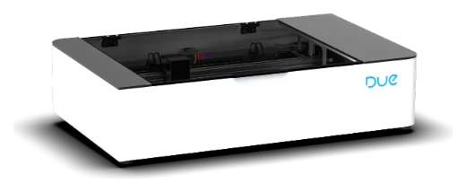 Due Flow, máquina de corte e gravação a laser Due, em oferta na promoção Black Due 11 Anos